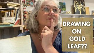 How to Transfer a Design onto Gold Leaf (Without Damaging It)