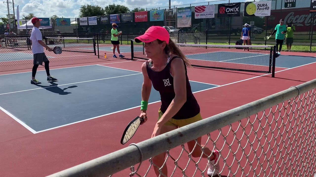 Dave Weinbach And Leigh Waters At The 2019 US Open Pickleball dave-weinbach-and-leigh-waters-at-the-2019-us-open-pickleball