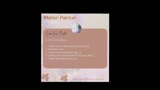 Pengertian Pantun