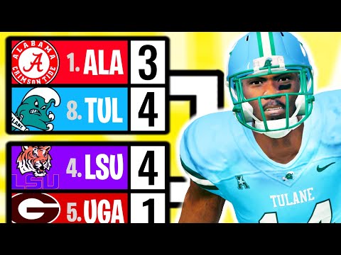 NBA Playoffs, but in NCAA Football 23