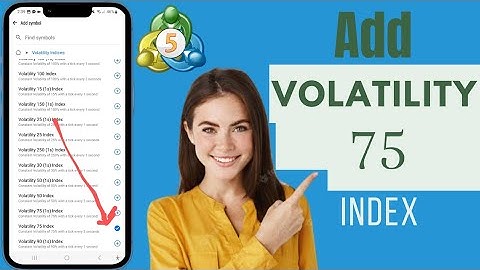 How To Add Volatility 75 Index On MT5 | Find Volatility 75 Index On MT5 