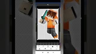 Create a game thumbnail with phone ||Minecraft screenshot 3