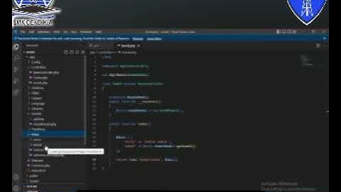 Tutorial membuat project web dengan menggunakan framework codeigniter 4 ( part 4)