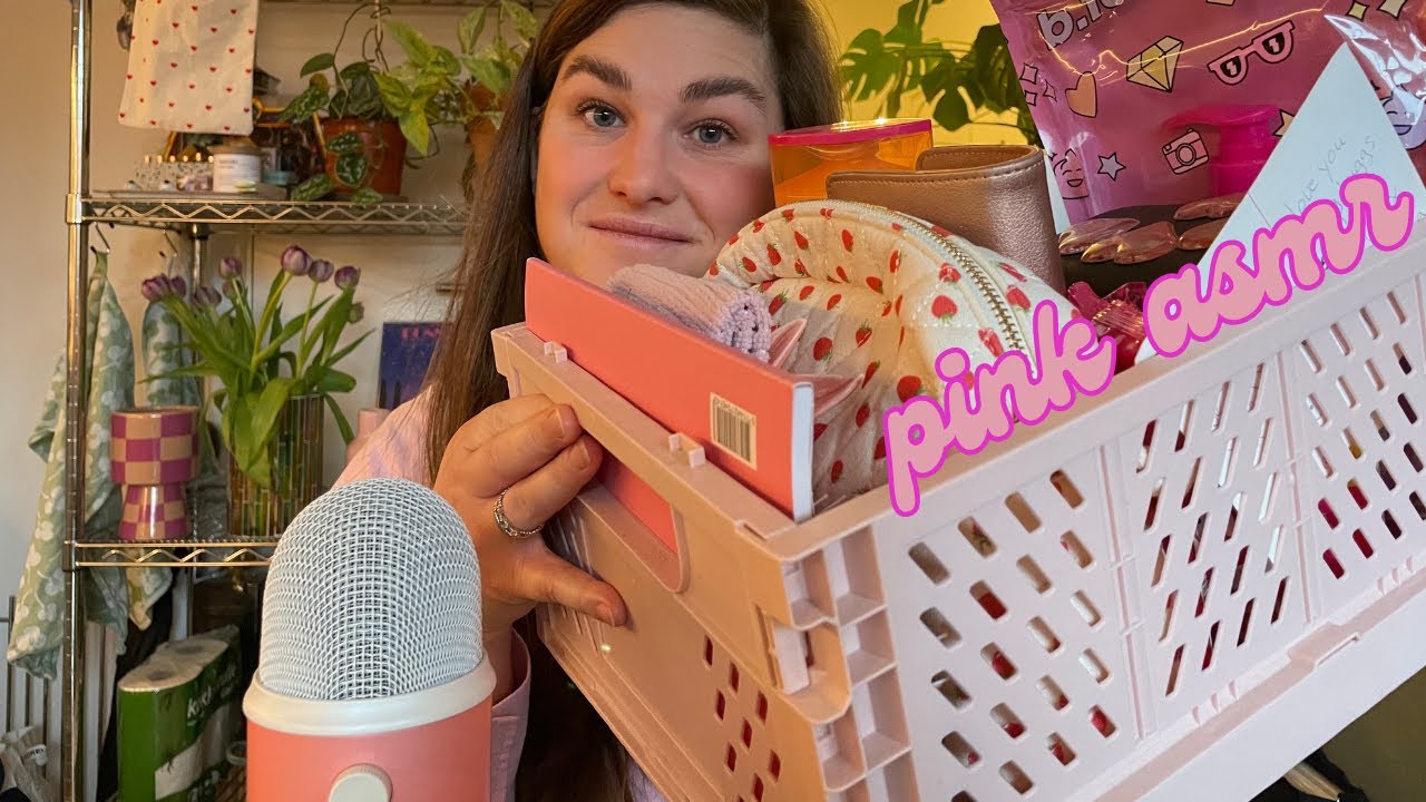 💖💗 ASMR Pink Trigger Assortment 💗💖 (No Talking)