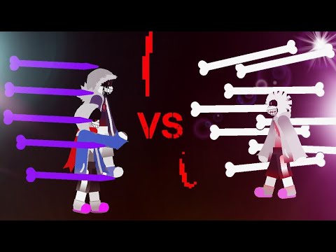 dust killer & dust sans vs insanity geno WARNING contain flash lights ...