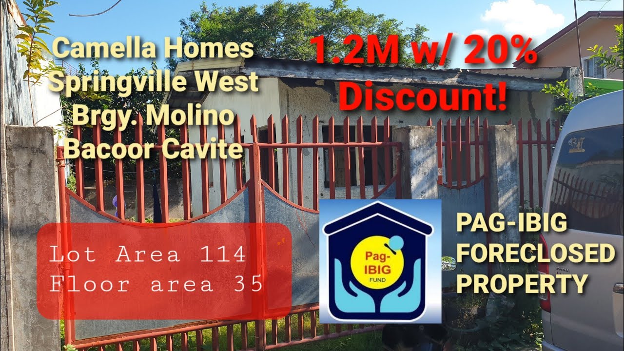 Pag-ibig foreclosed property molino bacoor cavite! 
