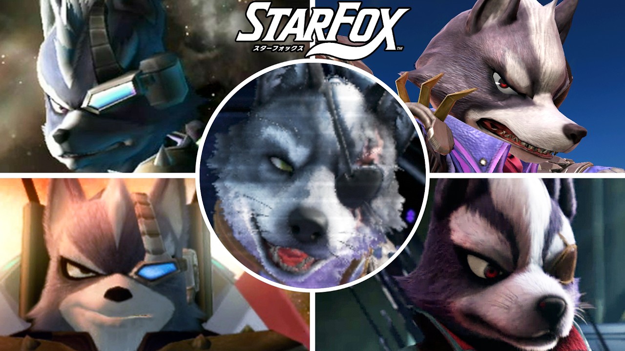 【スターフォックス】スターウルフ「ウルフ・オドネル」の歴史【ネタバレ注意】Star Fox