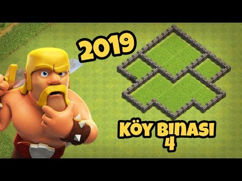 Clash Of Clans - 4. Seviye Köy Binası Düzeni ( 2019 )