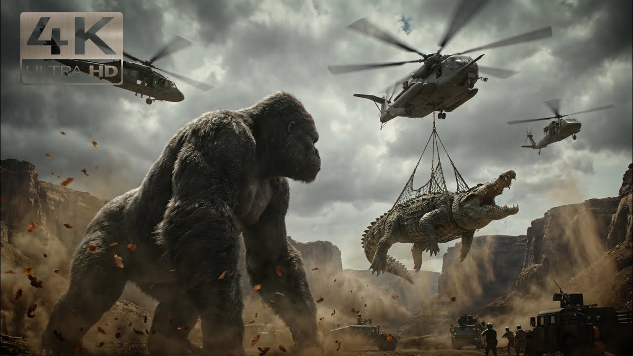 KONG vs CROCODILE - Short Film 2026 