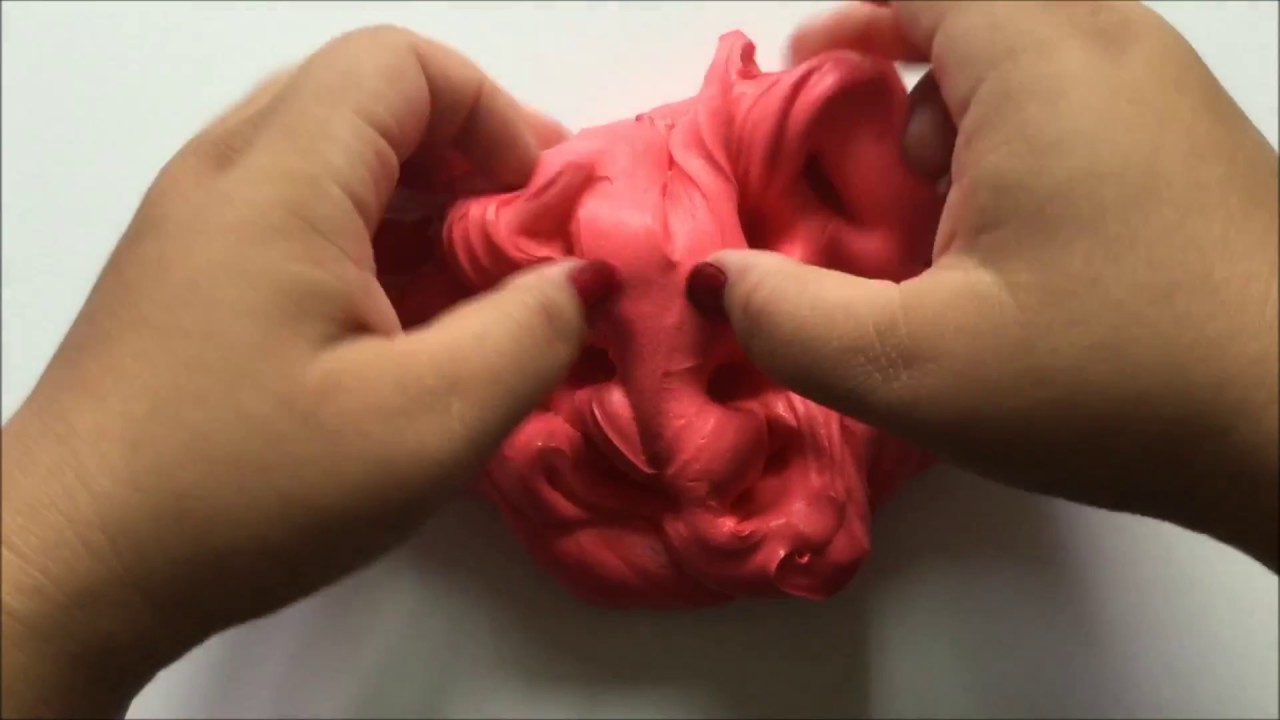 Cherry Taffy Butter Slime // SLIMECLOUDS YouTube