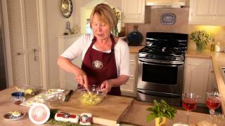 Chèvre-pesto Deviled Eggs Profile