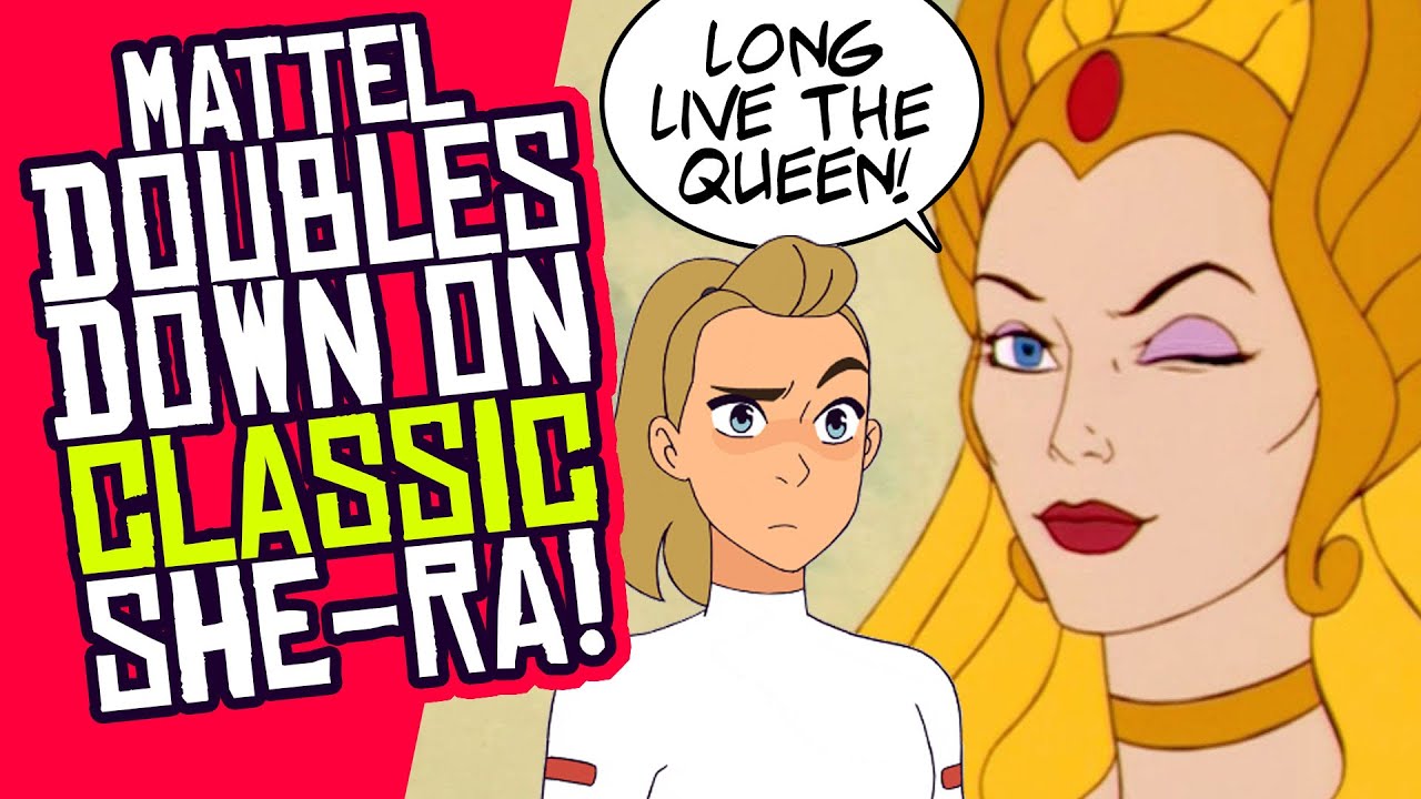 Mattel Doubles Down on CLASSIC She-Ra and Netflix She-Ra Fans are SALTY.