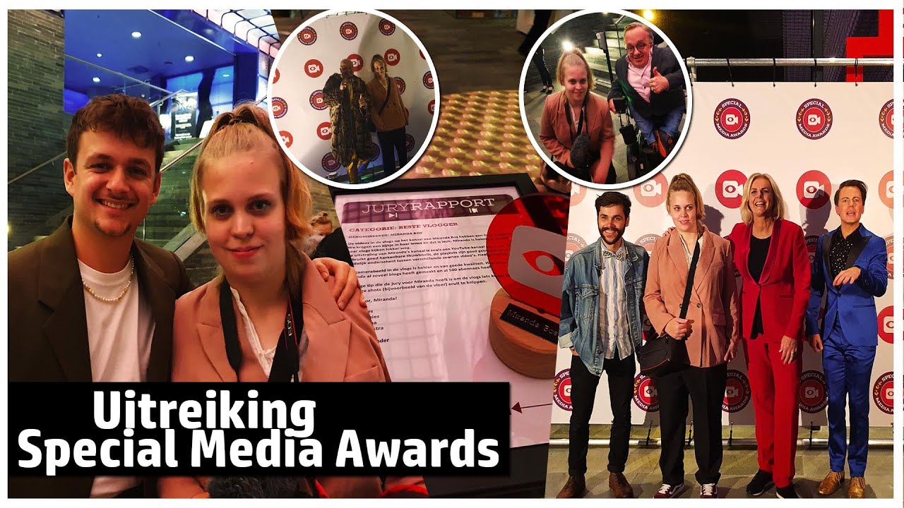 Uitreiking Special Media Awards 2021 Vlog