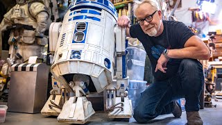 Adam Savage Rebuilds His R2-D2 Astromech Feet!