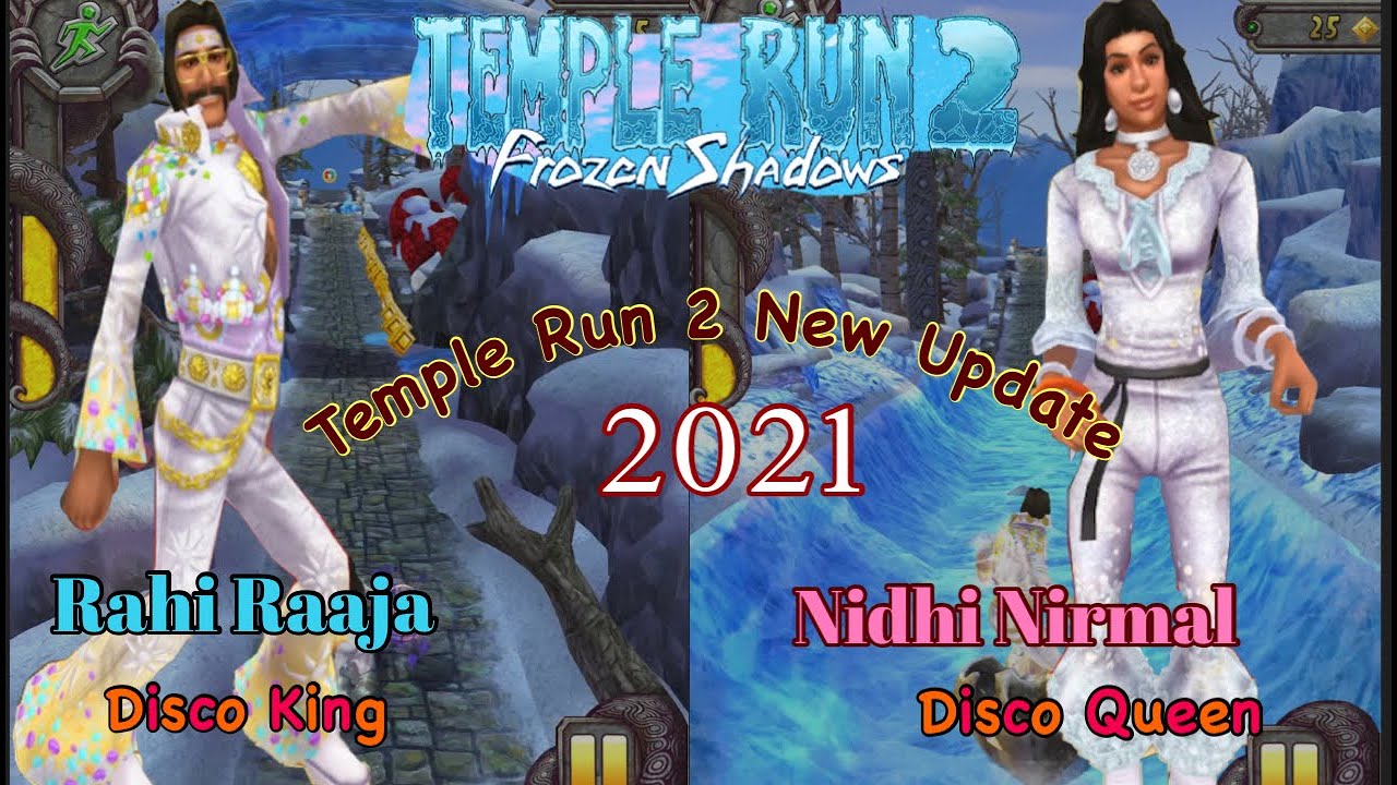 Temple Run 2 Rahi Raaja Disco King VS Nidhi Nirmal Disco Queen Temple ...