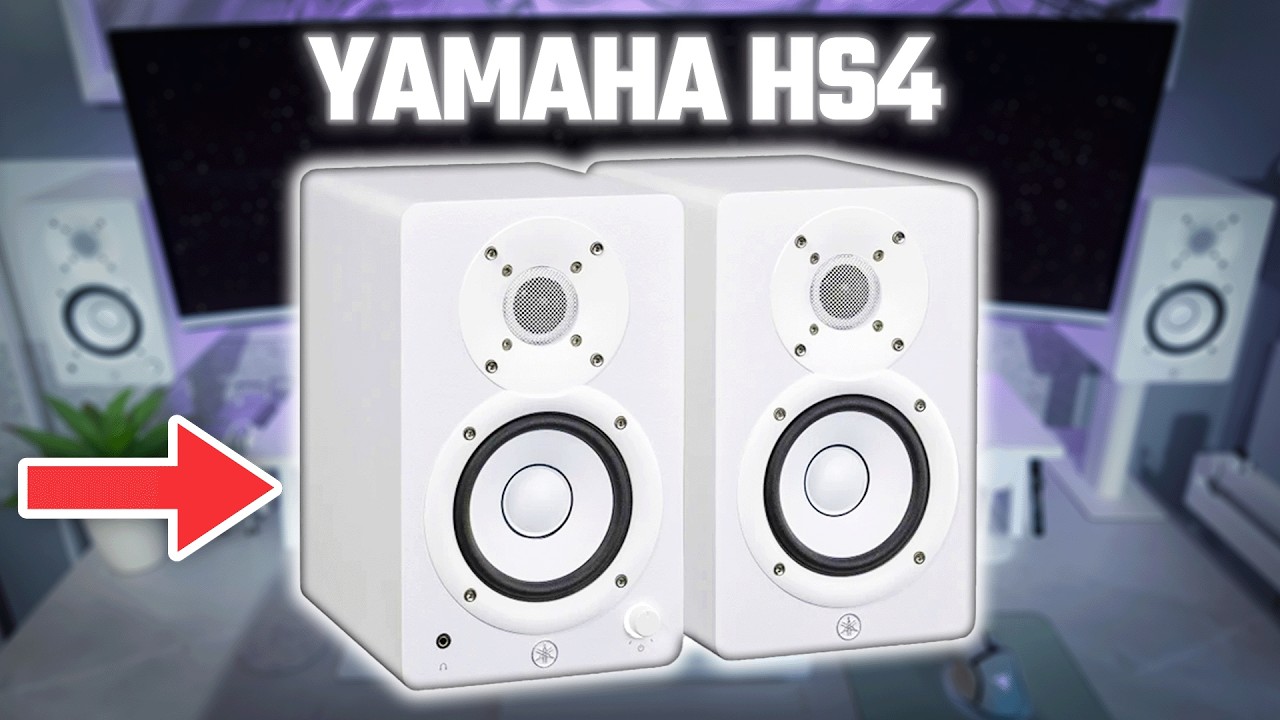 Yamaha HS4 Speakers Review - Month-Long Test Results - YouTube