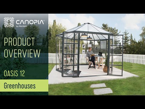 Oasis Hexagonal Greenhouse is More Than a Greenhouse |  Canopia