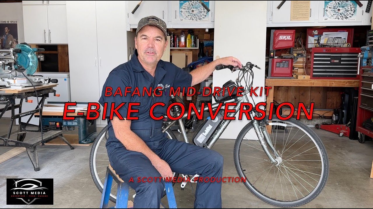 Переделка электровелосипеда — установка комплекта двигателя Bafang Mid-Drive — устранение неполад...