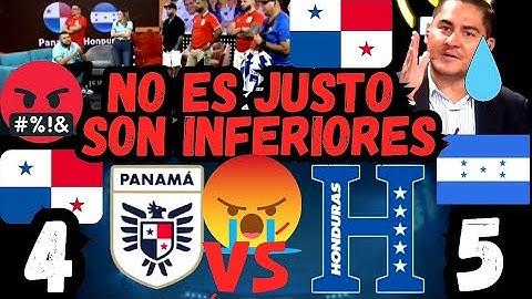 PANAMEÑOS EXPLOTAN X PERDER VS HONDURAS !! NO ES JUSTO PERDER EN PENALES PANAMA VS HONDURAS !