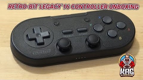 Retro-Bit SNES Legacy 16 2.4G Wireless Controller Unboxing