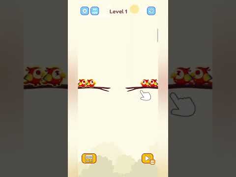 Bird Sort Color Puzzle Game | Level 1