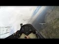 Glider Following Arcus Super Ship Over Salt River Mountains