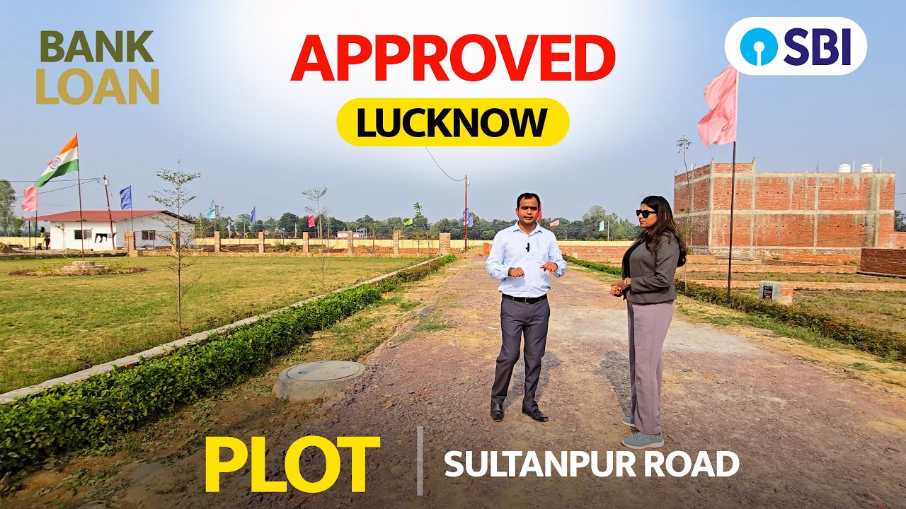 लखनऊ  Approved Plots Sale in Lucknow Sultanpur Road  