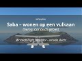 Wonen op een vulkaan  het eiland saba  caribisch gebied  microsoft flight simulator