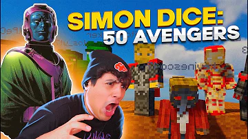 SIMON DICE, pero con 50 AVENGERS 🍷🎩