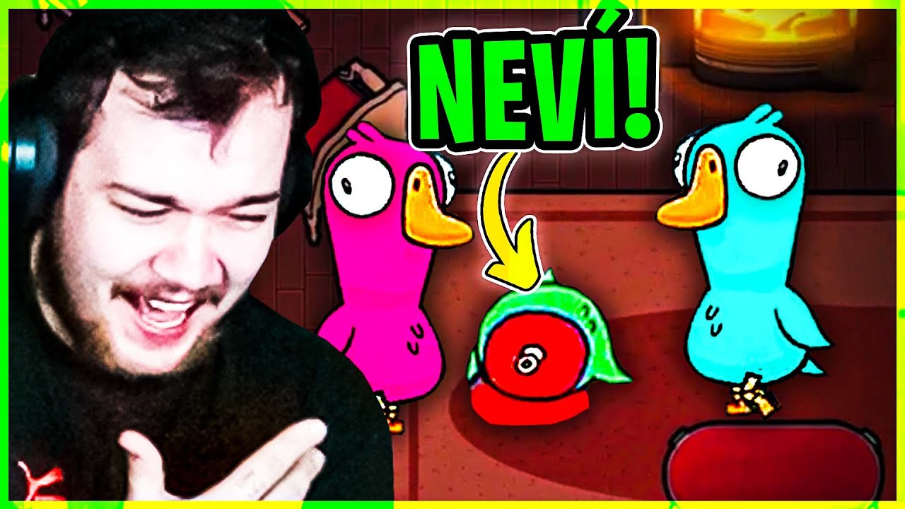 TOHLE MI NIKDO NEUVĚŘÍ!😂| GOOSE GOOSE DUCK [MarweX& @DydyVodyka&další]