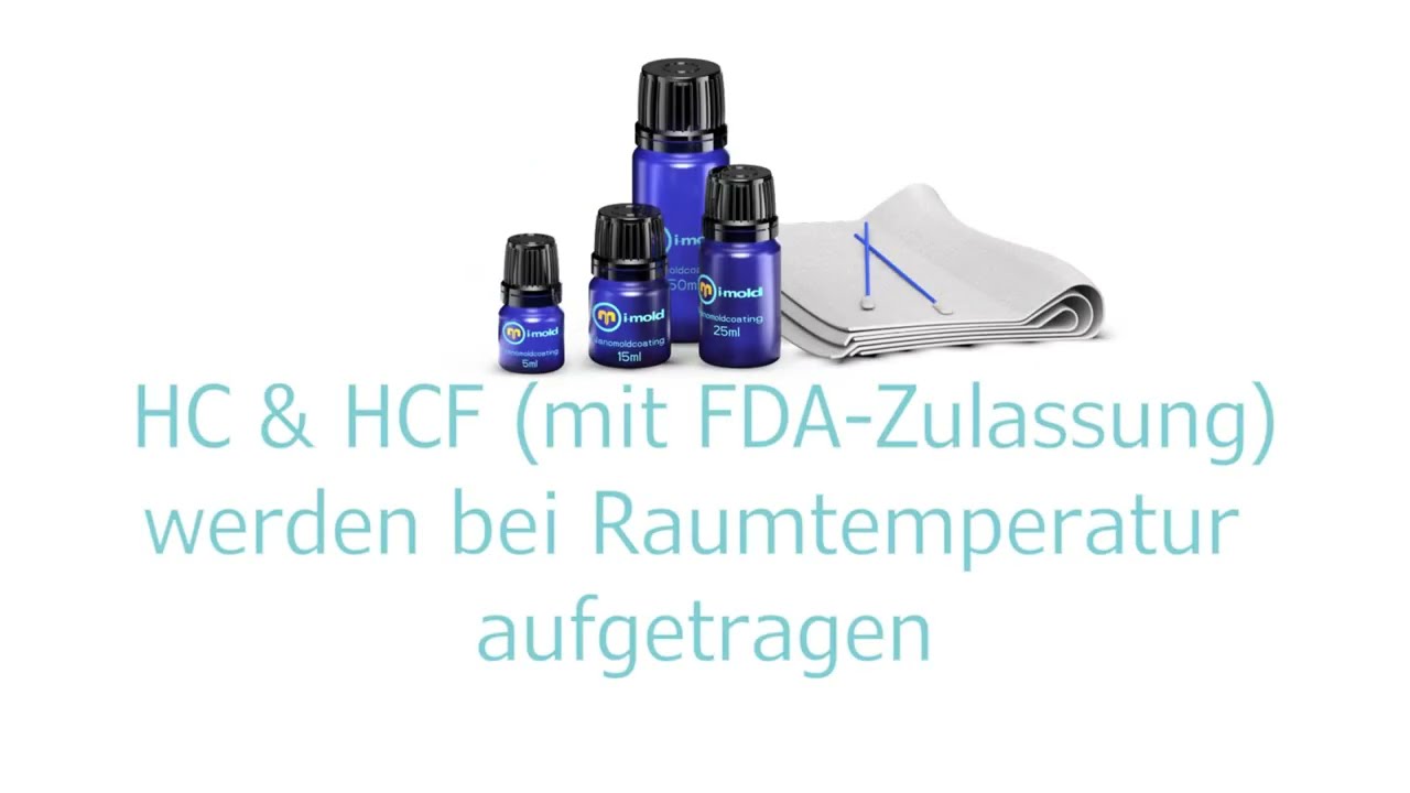 NanoMold-Beschichtung richtig auftragen (HC + HCF) | Anleitung von i-mold