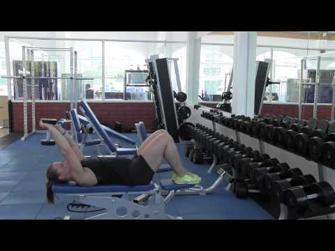 Single dumbbell pull through over head