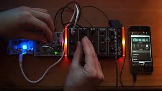 sketch #6   patchblock, PBMIX 3, Kastle and Moog app