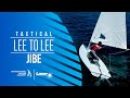 Tactical lee to lee gybe  international sailing academy