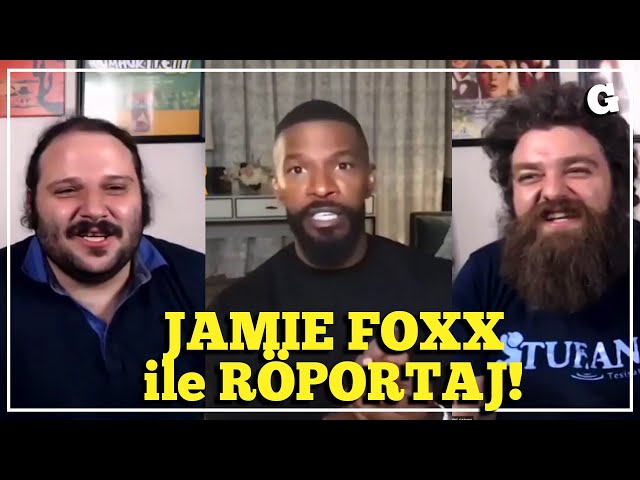 JAMIE FOXX'tan İltifat aldık! DOMINIQUE FISHBACK ve Oscarlı JAMIE FOXX ile Röportaj (PROJECT POWER)