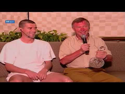 Roy Keane RTÉ Sportsperson Of The Year 1999 Speaks With Father Via Link Archive 