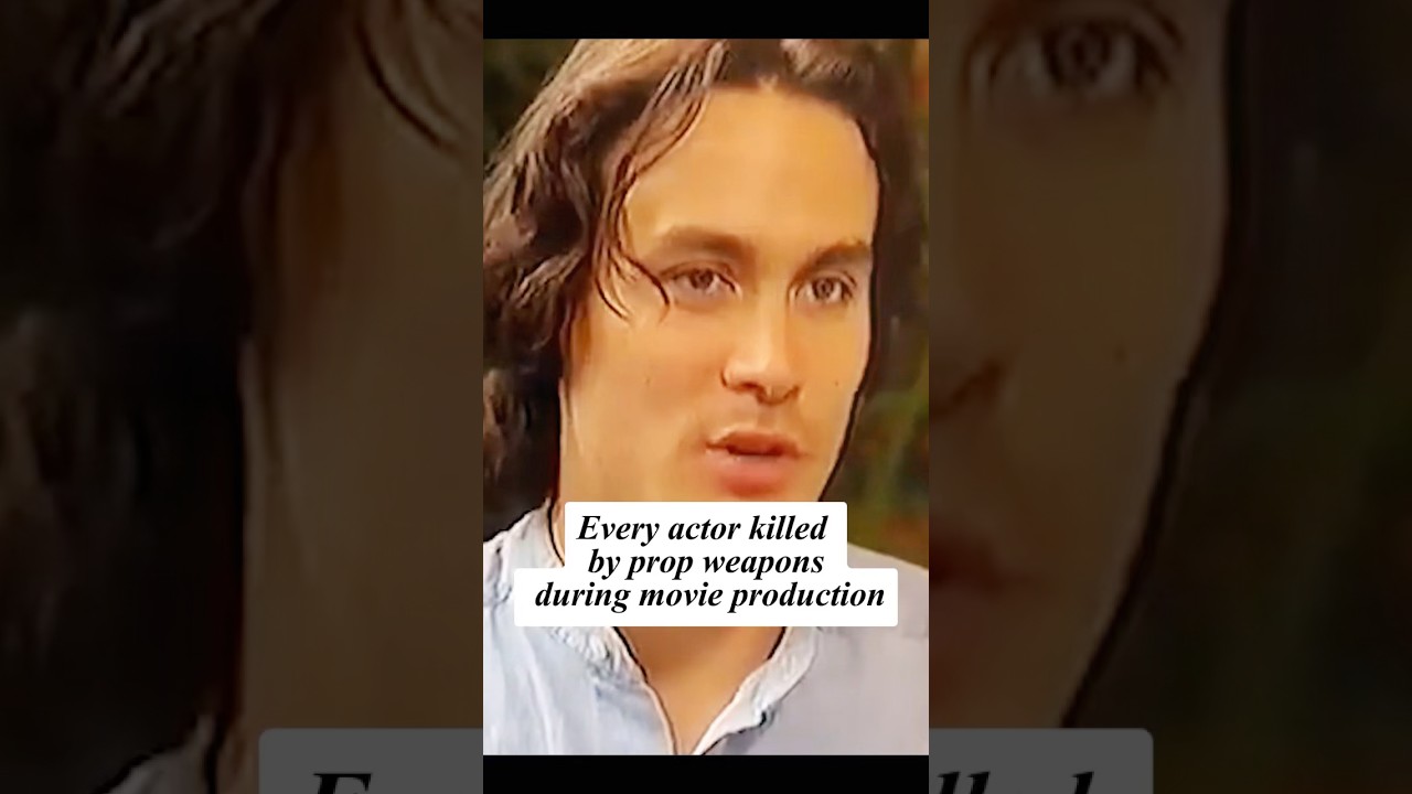 Every actor killed by prop weapons during movie production 