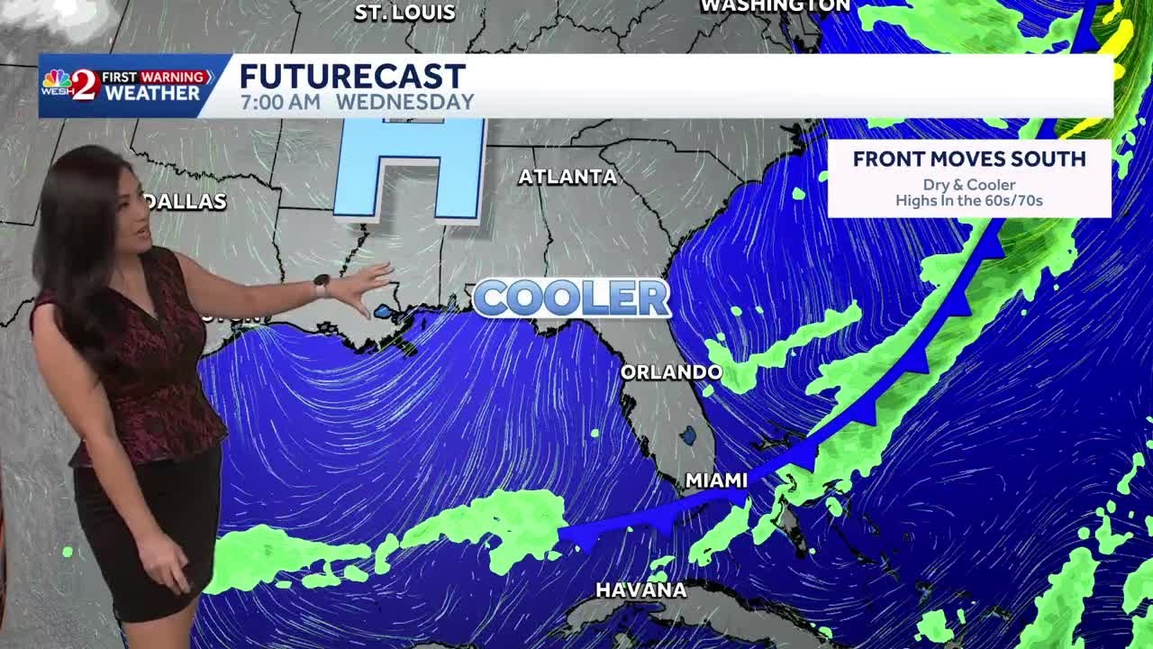 Cold front bringing rain to Central Florida today | December 2 forecast ...