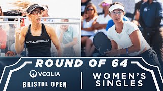 Allyce Jones v Yufei Long at the Veolia Bristol Open