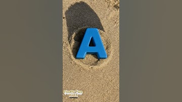 Learn ABCs at the Beach! Easy DIY Lessons! #cocomelon #shorts