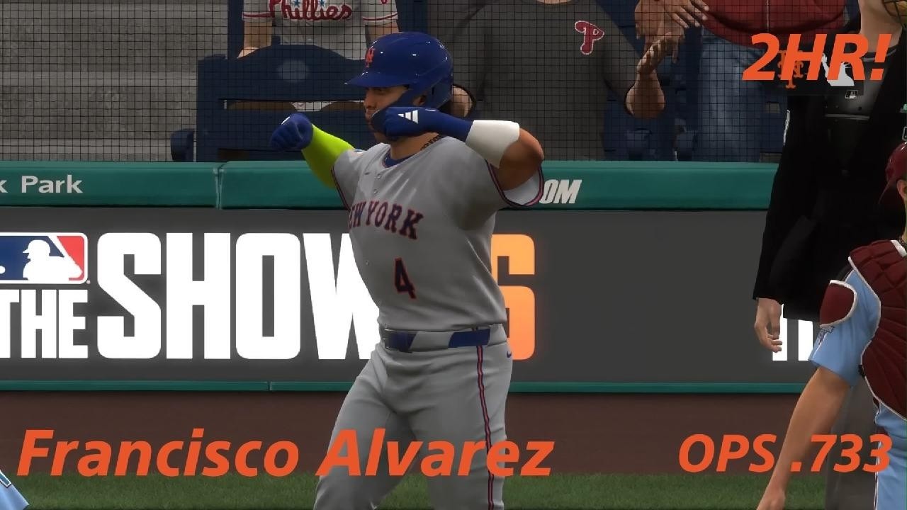 m*n様 フランシスコ・アルバレス MLB FANATICS UNDER WRA Francisco Alvarez フランシスコ・アルバレス MLB The Show 26 - YouTube
