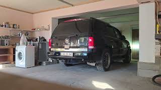 Sports Performance Cadillac escalade 2004 Magnaflow x-pipe muffler, no cats.
