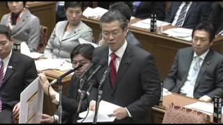 【衆議院:予算委】馬淵澄夫(民主党)「原発の発電コスト算定のワーキンググループについて」20150129
