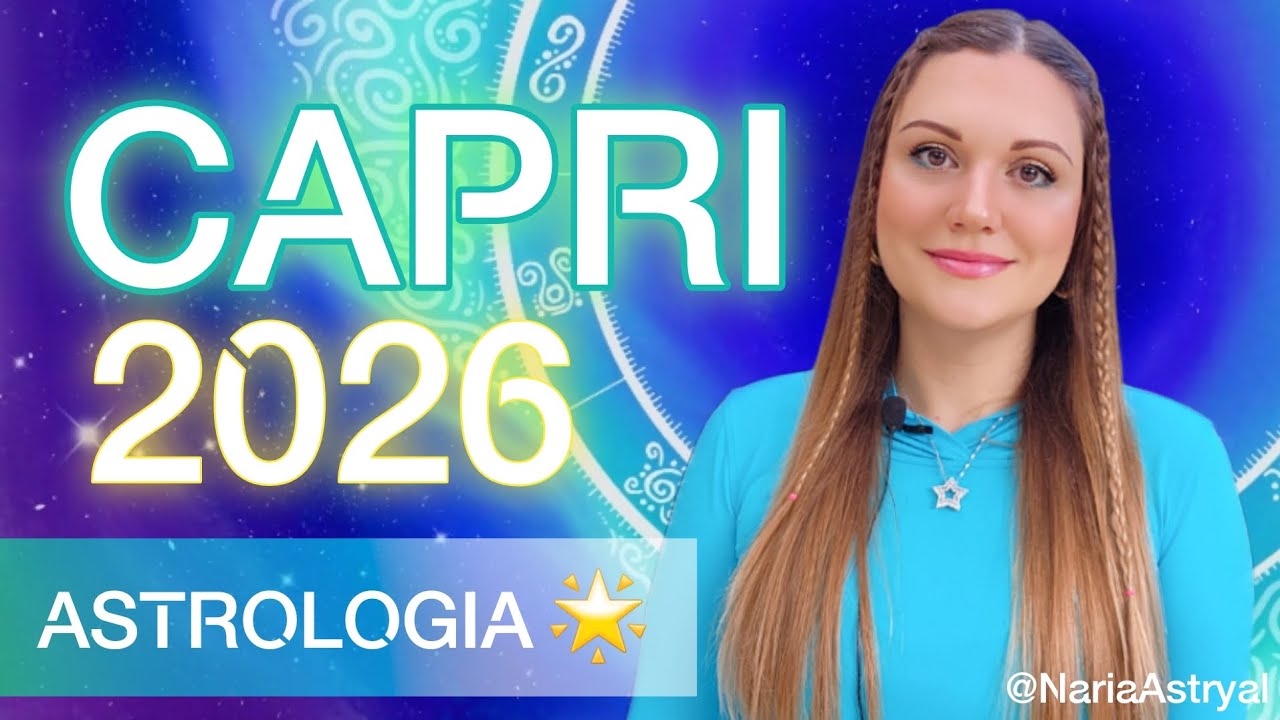 CAPRICORNIO 🌟 ASTROLOGÍA 2026