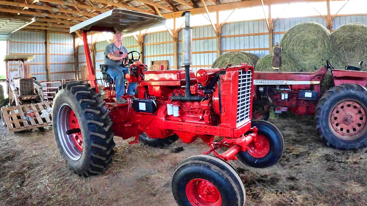 New Calves & the Farmall 856 Gets a Canopy