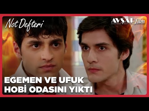 Egemen ve Ufuk Hobi Odasını Yıktı - Not Defteri (9. Bölüm)