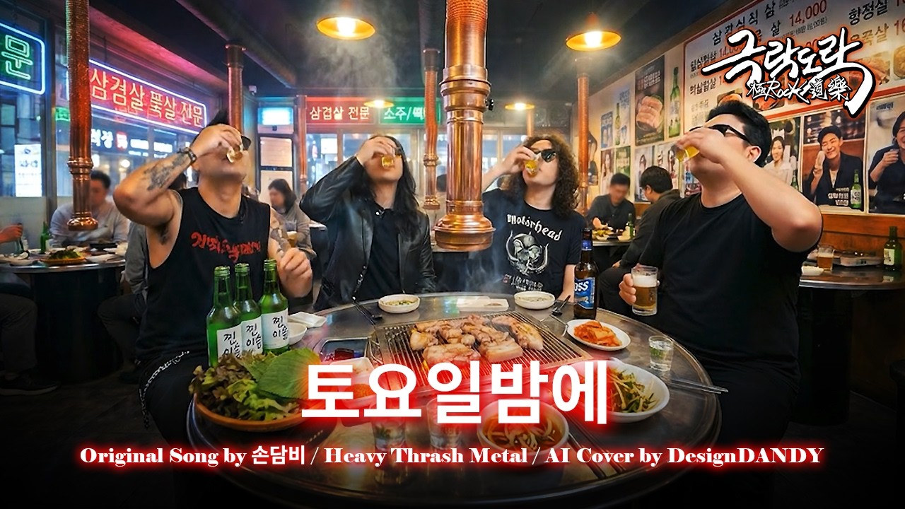 손담비 - 토요일밤에 (Heavy Thrash Metal Ver.) 🎵 [상남자 AI 커버]