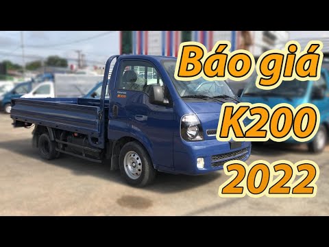 Video Báo giá xe tải k200 thùng lửng, xe tải kia 2t k200 2022 - youtube