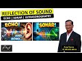 Std. IX Lecture 33: Echo | Reverberation | Human Ear | SONAR | Ultrasonography