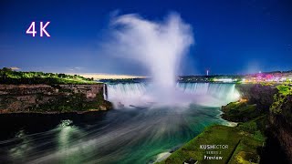 Kushector Series 2 Art Preview - Niagara Falls 4K Animation Image